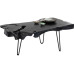 Kare Couchtisch Aspen 100 x 40 cm, Schwarz