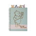 Undercover Notizheft Winnie the Pooh A5, Liniert, Olivgrün