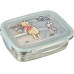 Undercover Lunchbox Edelstahl Winnie the Pooh Grün/Silber