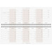 rido idé Pultkalender Design Line 2027 Monstera 1W/2S