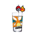 Stor Pokémon Glas Tumbler mit Trinkhalmen Glurak 480 ml