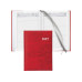 Biella Geschäftsagenda Executive Kunstleder rot 14.5 x 20.5 cm