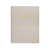 Biella Geschäftsagenda Orario Kein, 2027, Beige