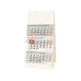 Biella Desktop Peak 3 Monate pro Blatt Papier weiss matt