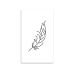 minink Tattoo Feder geschwungen Grösse: L (3.6 cm x 6.6 cm) minink Tattoo Feder geschwungen Grösse: L (3.6 cm x 6.6 cm)