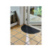 House Doctor Fussmatte Entry, 75 x 45 cm, Schwarz