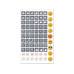 Sigel Tischkalender Conceptum 2027 21.3 x 22 cm, Schwarz