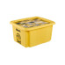 keeeper Karolina Minions Mosaic Kunststoff 24 L Gelb mit Deckel