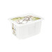 keeeper Karolina Stapelbox mit Deckel Kunststoff Transparent 15 l