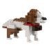 BRIXIES Bausteinmodell Bernhardiner Hund aus 121 Bausteinen BRIXIES Bausteinmodell Bernhardiner Hund aus 121 Bausteinen