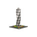 BRIXIES Bausteinmodell Turning Torso aus 652 Bausteinen