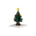 BRIXIES Bausteinmodell Weihnachtsbaum aus 72 Bausteinen