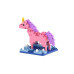 BRIXIES Bausteinmodell Einhorn aus 106 Bausteine