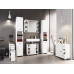 VCM Waschbeckenunterschrank Zalo XL 63 x 56 cm, Weiss