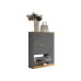 VCM Schuhschrank Halom L 80 x 105 cm, Anthrazit/Honig-Eiche VCM Schuhschrank Halom L 80 x 105 cm, Anthrazit/Honig-Eiche