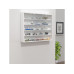 VCM Vitrine Agisa L 77 x 60 cm, Weiss VCM Vitrine Agisa L 77 x 60 cm, Weiss
