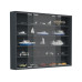 VCM Vitrine Agisa L 77 x 60 cm, Anthrazit VCM Vitrine Agisa L 77 x 60 cm, Anthrazit