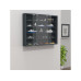 VCM Vitrine Agisa L 77 x 60 cm, Anthrazit VCM Vitrine Agisa L 77 x 60 cm, Anthrazit