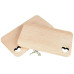 creanorm Schneidebrett Erle 12.5 x 22.5 cm, Herz Motiv