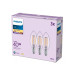 Philips LED Filament-Kerzenlampe ,40 W, B35 E14, 3-er Pack Philips LED Filament-Kerzenlampe ,40 W, B35 E14, 3-er Pack