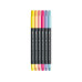 Caran d'Ache Filzstift Set Fibralo Brush Manga Shojo 6-teilig