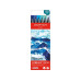 Caran d'Ache Filzstift Set Fibralo Brush Marine mit 6 Farben