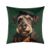 pad Kissenbezug Ruby Dark Green , ca. 45 x 45 cm