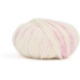 Mode at Rowan Wolle Colourmix 50 g, 100 m, Beige-Rosa