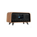 Audizio Desio-LWD Retro DAB+ Radio, Stereo, BT, holzfarben Beige