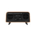 Audizio Desio-LWD Retro DAB+ Radio, Stereo, BT, holzfarben Beige