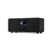Audizio Genua DAB+/FM Radio mit BT, Stereo, Schwarz