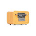 Audizio Milan-Bamboo DAB+ Radio mit BT u. FM, bambusfarben Grau