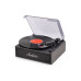 Audizio Plattenspieler mit Bluetooth Reno-BK Retro, Stereo Schwarz