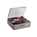 Audizio Plattenspieler mit Bluetooth Reno-WD Stereo Braun