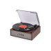 Audizio Plattenspieler mit Bluetooth Reno-WD Stereo Braun