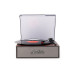 Audizio Plattenspieler mit Bluetooth Reno-WD Stereo Braun