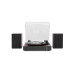 Audizio Plattenspieler mit Bluetooth RP325W mit Lautsprecher, Braun