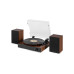 Audizio Plattenspieler mit Bluetooth RP325W mit Lautsprecher, Braun