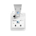 BeamZ BPL410 Weiss Standleuchte mit 4 Spots und Akkubetrieb Weiss