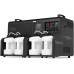 BeamZ Cyclone 400 Nebel- und Seifenblasenmaschine mit 48 RGBW-LEDs