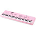 MAX Keyboard KD54P Tragbares elektronisches Musik-Keyboard Pink