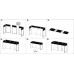 Vonyx DBA200 Faltbares DJ-Booth Aluminium Pro Large Vonyx DBA200 Faltbares DJ-Booth Aluminium Pro Large