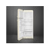 SMEG Kühlschrank FAB30LCR6 Crème, Links