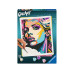 Ravensburger Malen nach Zahlen CreArt, Adults Trend – Farbenfrohe Frau