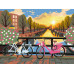 Ravensburger CreArt Amsterdam bei Sonnenuntergang Ravensburger CreArt Amsterdam bei Sonnenuntergang