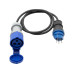 Brennenstuhl Adapterkabel CEE-Kupplung IP44 1.5 m Schwarz Brennenstuhl Adapterkabel CEE-Kupplung IP44 1.5 m Schwarz