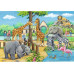 Ravensburger Puzzle Willkommen im Zoo 2 x 24 Teile