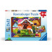 Ravensburger Puzzle Märchenhafte Geschichten 2 x 12 Teile