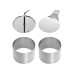 Westmark Dessert-, Speiseformer 4-teilig, 7.5 x 5.5 cm Westmark Dessert-, Speiseformer 4-teilig, 7.5 x 5.5 cm