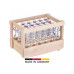 Westmark Holzdisplay Mini-Bügelverschlussflasche 40 ml, 24 Stück Westmark Holzdisplay Mini-Bügelverschlussflasche 40 ml, 24 Stück